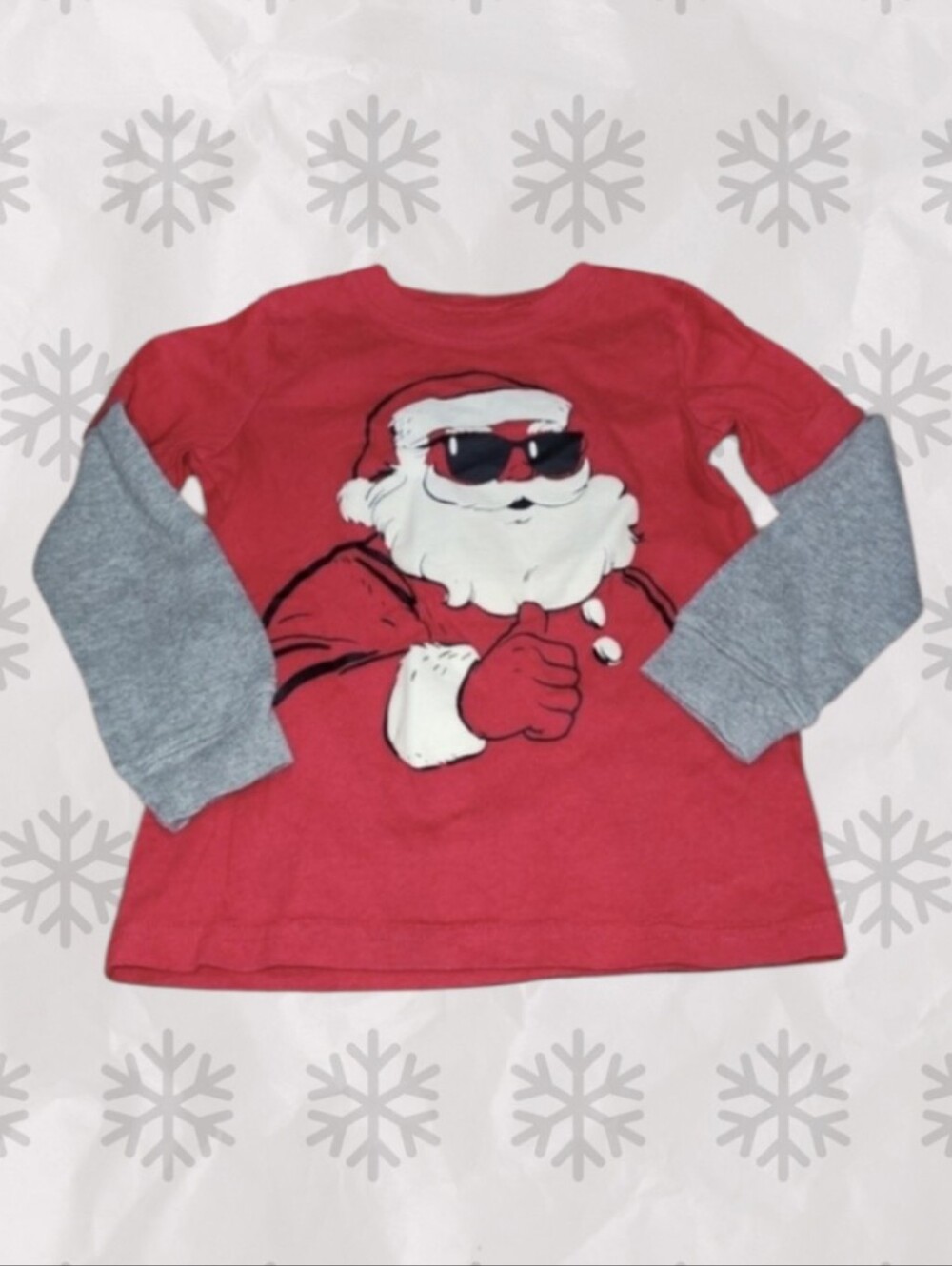 BOYS CARTER SANTA SHIRT